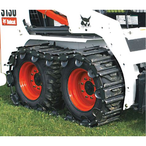 bobcat skid steer on tracks for sale|skid steer track replacement cost.